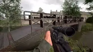Hell Let Loose # Tödlicher Sniper in der Stadt von Carentan # 4K