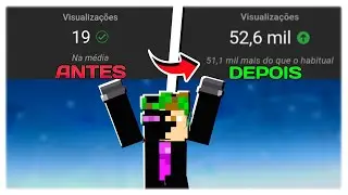 ✔️AS MELHORES DICAS PARA CRESCER UM CANAL DE MINECRAFT EM 2024🤩 Especial de 1000 inscritos!