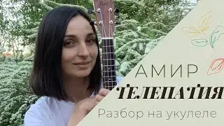 ТЕЛЕПАТИЯ- Амир, разбор на укулеле полная версия