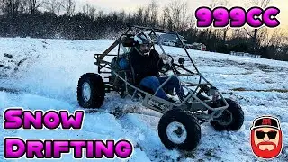 999cc Buggy Snow Drifting ~ Playing in the Snow!