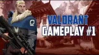 I Have Entered Valorant | VALORANT GAMEPLAY NUMBER 1