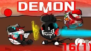 👹Сериал "Demon" серия 16(part-1)|ЧГ|Анимация👹