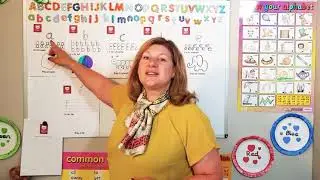 Easy Phonics a, b, c, d, e, f. Phonics for kids. Alphabet. Learn to read. English lessons for kids