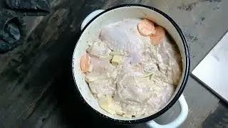 Поход к лачуге с ночевой.Поиск меди.