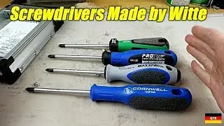 Screwdrivers made by Witte