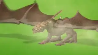 HD Green Screen ✩ Dragon Spews Fire