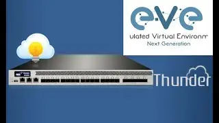 Emulando A10 thunder no EVE-NG