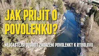 Přijít o povolenku k rybolovu je snazší, než si myslíte | Nejčastější důvody zadržení povolenky...