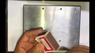 Transformando fósforo vermelho em fósforo branco