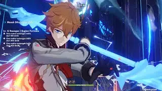 Genshin Impact 2.6 Abyss 12-1-1 Childe Raiden Electro Charged Satisfying Combo
