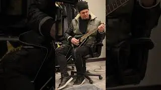 “A Reason To Fight” backstage 🖤 #disturbed #backstage #takebackyourlifetour #acoustic