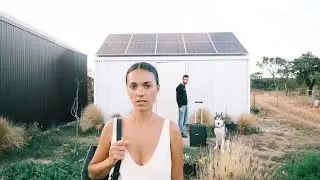 17. LEAVING OUR HOME | BUILDING an OFF GRID SOLAR CABIN