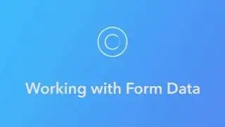 Ionic Creator Tutorials // Working with Form Data