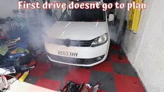 First drive doesn't go to plan