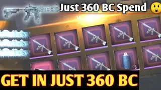 PUBG MOBILE LITE M416 GLACIER CREATE OPENING 😍 || GET M416 GLACIER IN JUST 360 BC