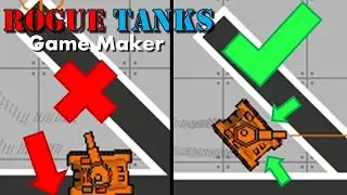 Fixed Collisions, Popup Text, and Cursor Shadow - Rogue Tanks Dev Log Day 26 - Game Maker Tutorial