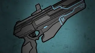 My laser gun Model (+Link in desc)
