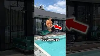 Would You Jump Into The Pool Like This? 