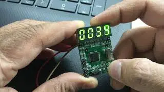 Arduino 4 Digit 7 Segment Counter- Count 0000-9999