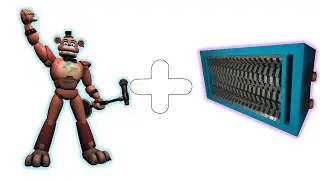 Glamrock Freddy + Shredder  = ??? (FNAF x Poppy Playtime ANIMATION #6)