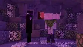 Spider Encounter Minecraft Animation