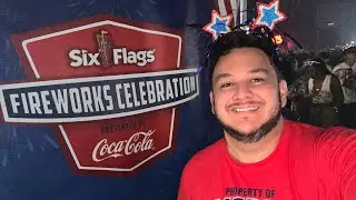4th of July FIREWORKS at Six Flags Magic Mountain