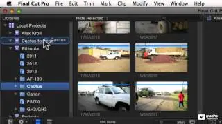 Final Cut Pro X 101: Core Training:  Clips: Import and Organize - 10. Managing Events