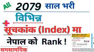 Global Index 2079 | Nepal In Global Index 2022-2023 | samasamayik samanya gyan 2079 | Suchkank 2023|