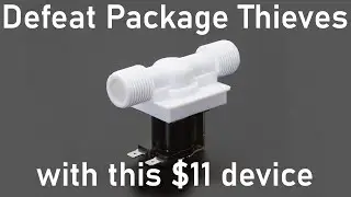 Defeat Package Thieves with an $11 Solenoid Valve