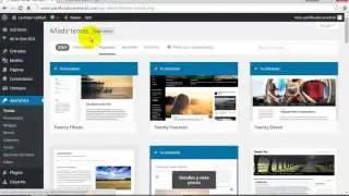 como cambiar de plantilla a mi pagina web