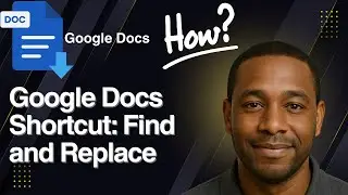 Google Docs Shortcut: Find and Replace – Quick Editing Hack