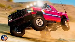 Satisfying Rollover Crashes #72 - BeamNG drive CRAZY DRIVERS