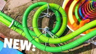 Parallel Pursuit Racer Slide [NEW] Fårup Sommerland - Flodraketten