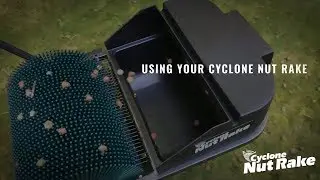 Using Your Cyclone Nut Rake
