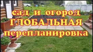 Дача/Перепланировка сада и огорода/Купила новые кустарники для миксбордера/