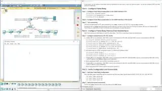 Lab 4.2.2.6 Packet Tracer - Configuring Frame Relay Point-to-Point Subinterfaces
