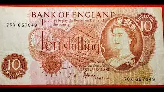 UK 10 SHILLINGS 1967 Banknotes