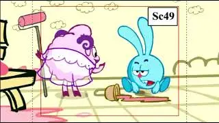 Smeshariki Working Materials - Good, Evil, and Girls