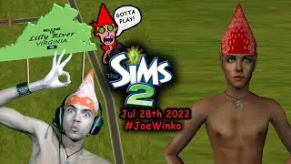 Joe Winko Moves In | Sims 2 Gaming Livestream (Jul 28th 2022) | Joe Winko
