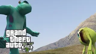 GTA V - Sully vs Mike Wazowski