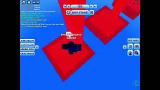 No Jumping Difficulty Chart Obby Stage 126 - 133
