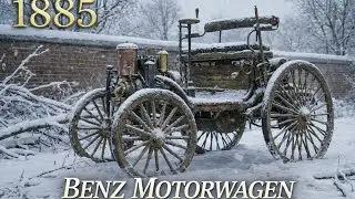 ASMR Car Restoration! The World's First Car (1885 Benz Motorwagen): Total Disrepair to Like New!