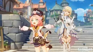 Genshin Impact: All Diona Hangout Events (First Try) (PS4) (No Commentary) (English)