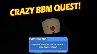 🐝 GETTING BUBBLE BEE MAN (BBM) BEESMAS QUEST 🐝 BEE SWARM SIMULATOR