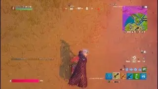 Landscape before disaster in Fortnite (FULL HD). Part 1