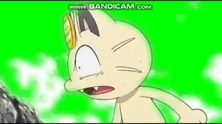 meowth scream green screen