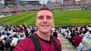 I went to a Japanese baseball game....