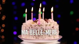 JOYEUX ANNIVERSAIRE MA BELLE MERE
