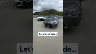 Look Inside: 2024 Camry vs. 2019 Lexus#UsedCarShopping #ToyotaCamry #LexusES