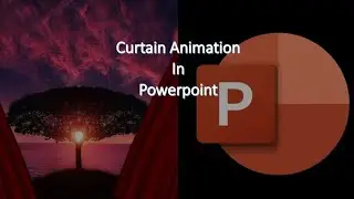 🎪Curtain Animation in PowerPoint #powerpointtutorial #powerpoint #animation